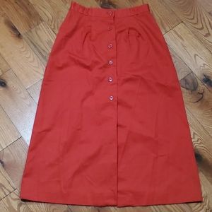 ❤Vintage red skirt